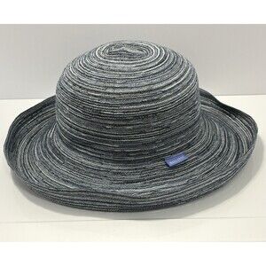Wallaroo Hat Company Sydney Blue Packable Sun Hat OS Adjustable UPF+ Boulder CO